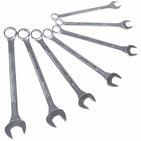 SUNEX 7 Piece Jumbo Combination Wrench Set 9707A